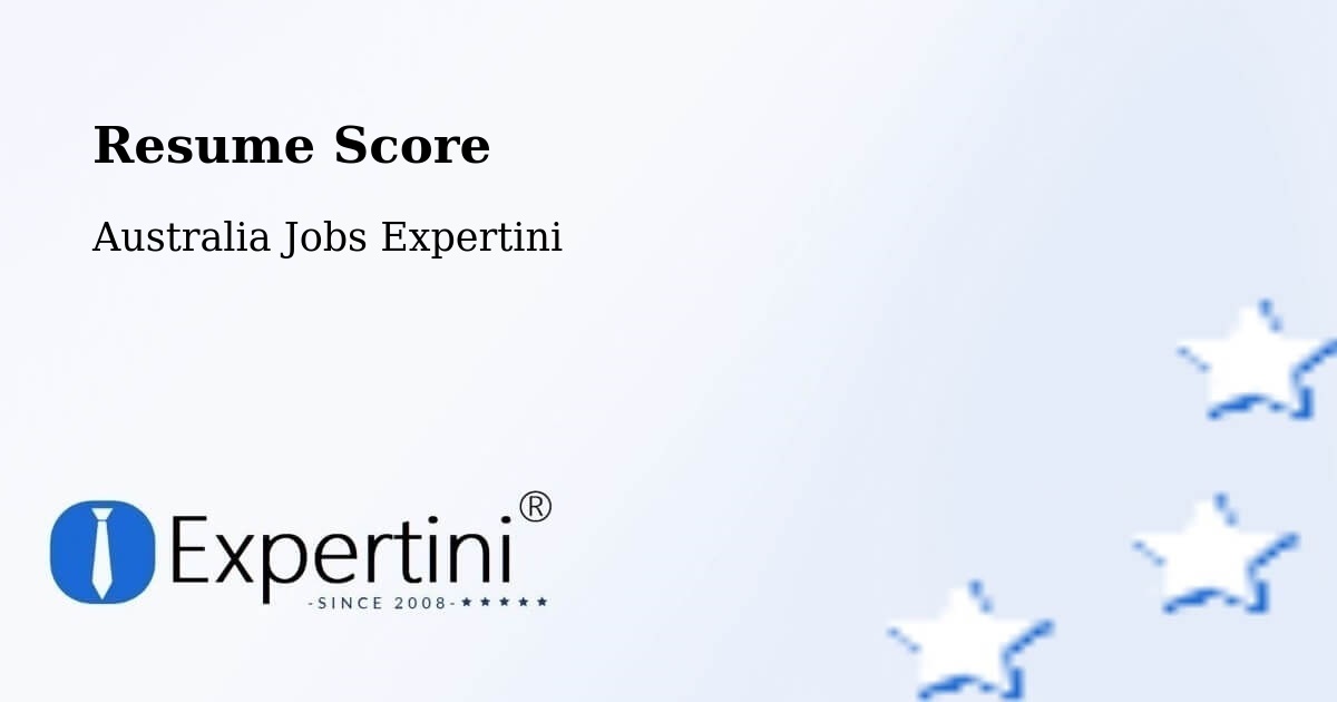 Resume Score & Job Description Match Tool – Broadview - Australia Jobs Expertini
